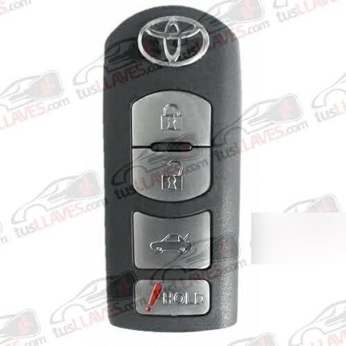 Llave Toyota Yaris Control Smart 2016 / 2019
