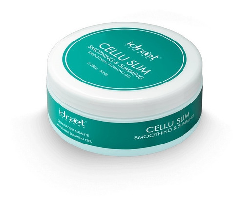 Gel Reductor Celulitis Alisante Cellu Slim Idraet X250gr