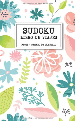 Sudoku Libro De Viajes - Facil + Tamano De Bolsillo: Libro D