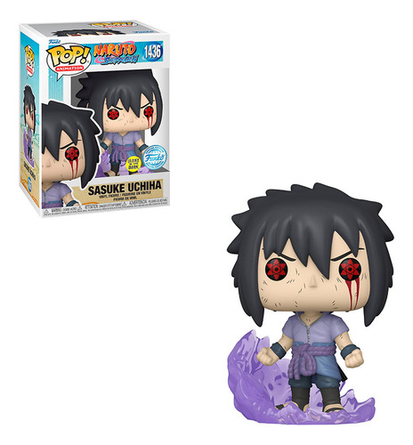 Pop! Funko - Sasuke Amaterasu Glow 1436 - Naruto