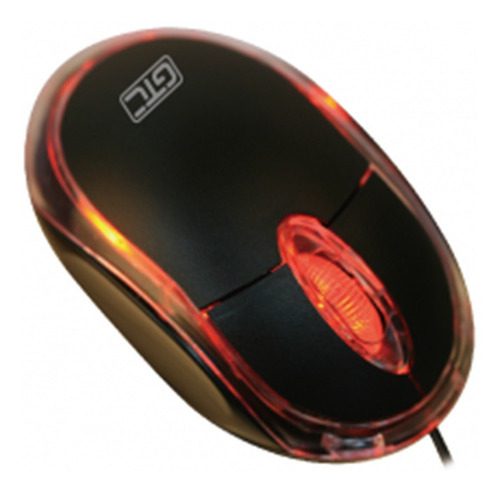 Imagen 1 de 4 de Mouse Óptico Gtc Mog-107 Usb 800 Dpi Pc Notebook Oficina