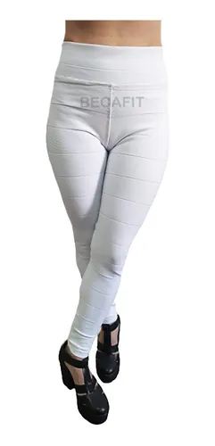 Calça legging hotsell bandagem cintura alta