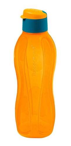 Eco Tupper 1 Litro Amarela Damasco Tupperware Amarelo