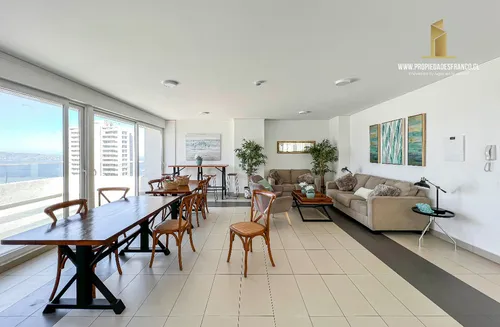 Reñaca Norte Venta Amplio Dpto 3d 2b Norte Con Mucho Sol