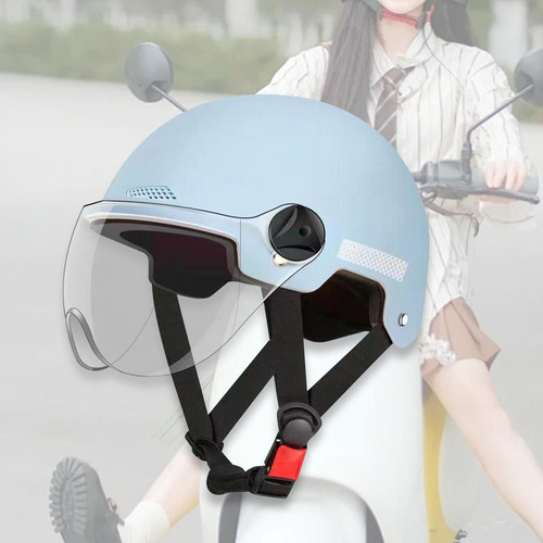 S, Casco Casco Media Cara Cómodo Usar Ligero Verano
