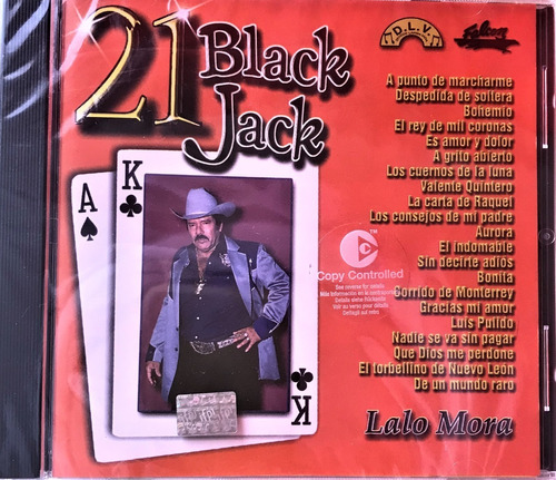 Lalo Mora 21 Black Jack Naranja Cd Nuevo | MercadoLibre