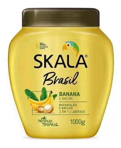 Máscara Skala Nutrición Banana Y Bacuri. Liberada!