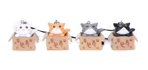 Plug Gatito Celular Tablet Cute Kawaii Pc Gato Cajita Envio 