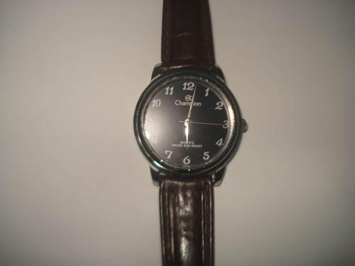Relógio Champion Quartz Water 50m Resist Original Usado