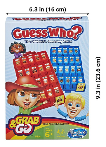 Hasbro Gaming Adivina Quién Grab And Go Game