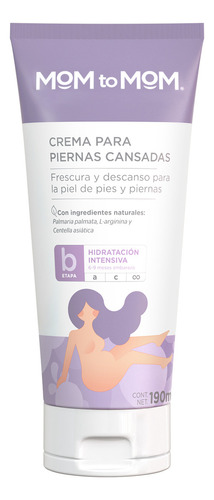 MOM to MOM Crema Para Piernas Cansadas En Tubo 190ml