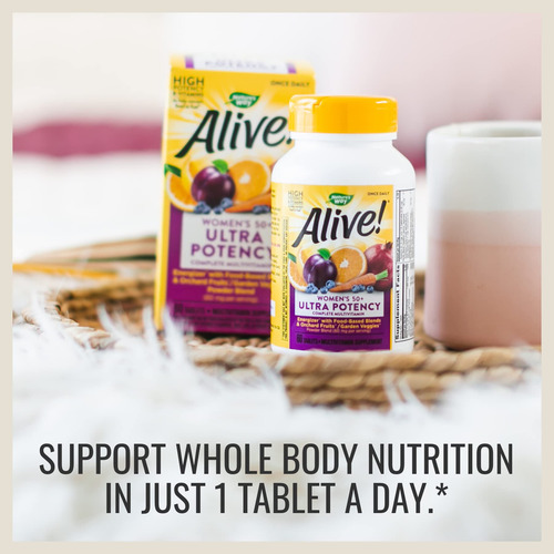 Multivitamínico Nature's Way Alive! ® Uma Vez Por Dia Para M