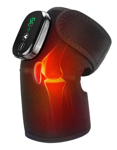 Moajaza Masajeador De Rodilla Con Calor Y Vibracion, Almohad