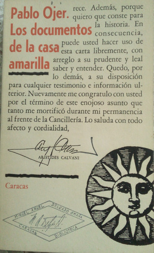 Libro Los Documentos De La Casa Amarilla