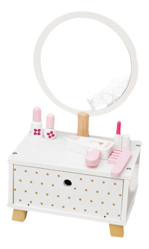 Juego De Tocador De Madera Para Niños, Tocador De