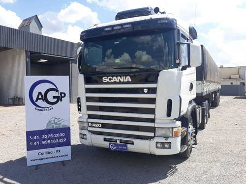 Scania R124 420 6x2 Carreta Graneleira 13.4m