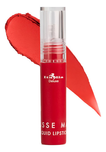 Labial Liquido Mousse Matte Liquid Italia Deluxe Mate