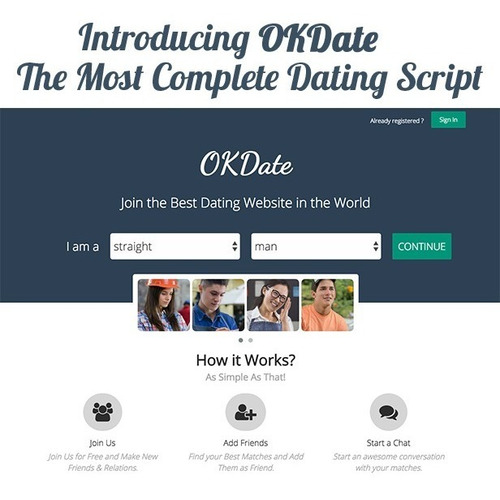 Script Dating Site