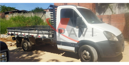 Iveco Daily 35s14 Ano 2014 Carroceria Motor Novo