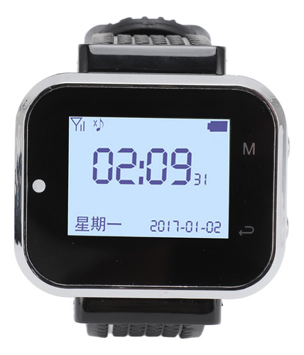 Reloj Inalámbrico Wrist Pager Multipropósito Ipx4 Resistente