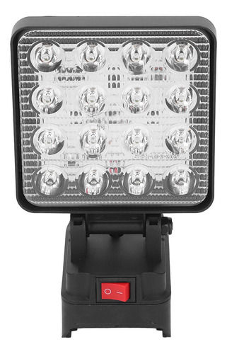 Led Work, 4 Pulgadas Cuadradas, 16 Led, De Alto Brillo, A Pr