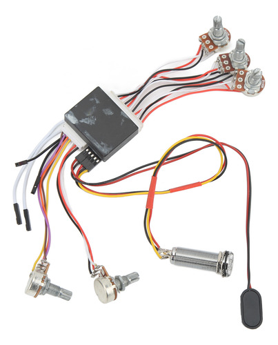 Cablagem De Guitarra: Potenciômetro Duplo De 3 Vias, Prático