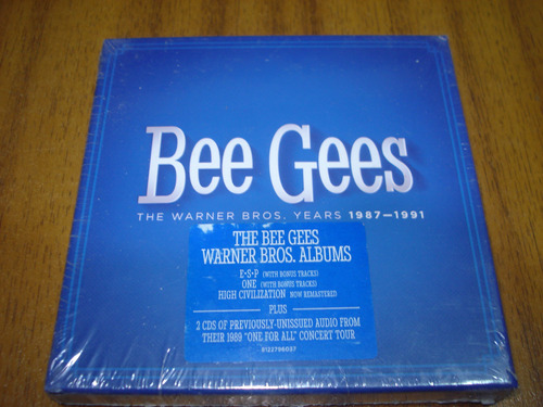 Box Cd Bee Gees / Warner Bros Years 1987-1991 (nuevo) 5 Cd