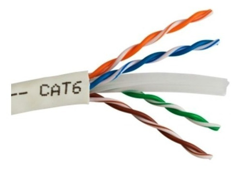 Imagen 4 de 4 de Cable De Internet Categoría 6 Utp Ethernet 20 Metros