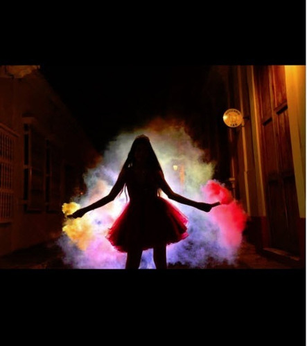 Bengalas De Humo - Bengalas De Colores