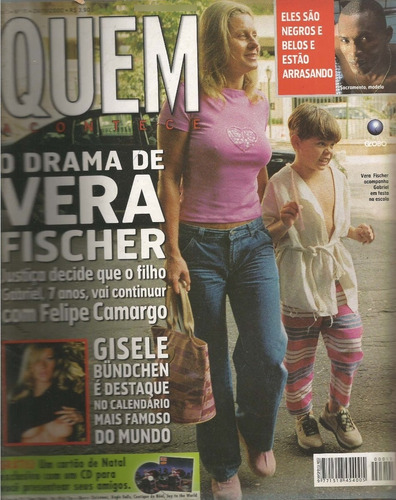 Revista Quem Acontece O Drama De Vera Ano 1 N° 11 24 11 2000