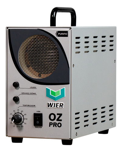 Gerador De Ozônio Ozpro Wier Para Higienização Profissional