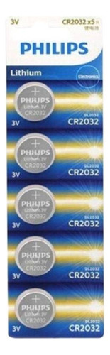 Pila De Reloj Philips Cr-2032