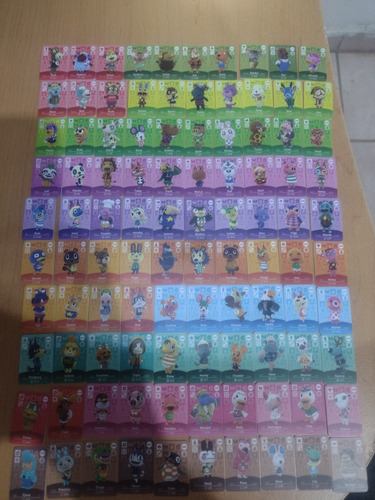 Tarjetas Animal Crossing 100 Piezas