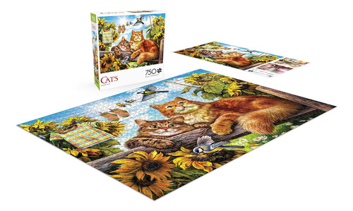 Buffalo Games - Summer Play - Puzzle De 750 Piezas Para...