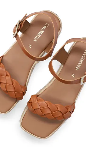 Sandalias Tira Trenzada C a De Ni a Env o gratis
