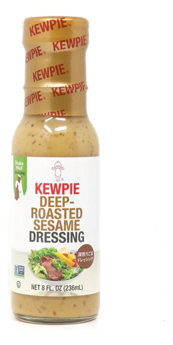 Aderezo Cremoso De Ajonjoli, Kewpie, Oriental Kosher 236 Ml.