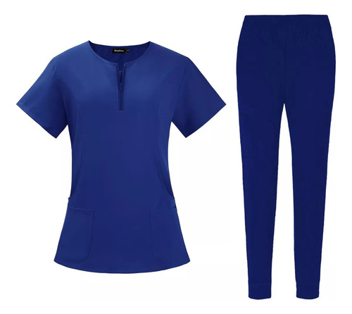Xik Uniforme De Enfermería Para Mujer, Traje Para Centro De