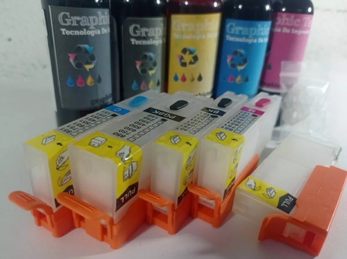 Cartuchos Rellenables Compatibles Canon Pgi-250 251 Ix6820