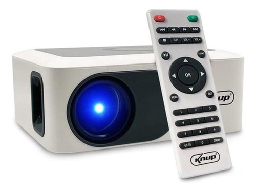 Projetor Led Multimídia Knup Kp-pj003 Full Hd 2300 Lumens