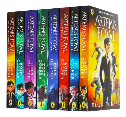 Libro Eoin Colfer Artemis Fowl Collection Set, En Ingles
