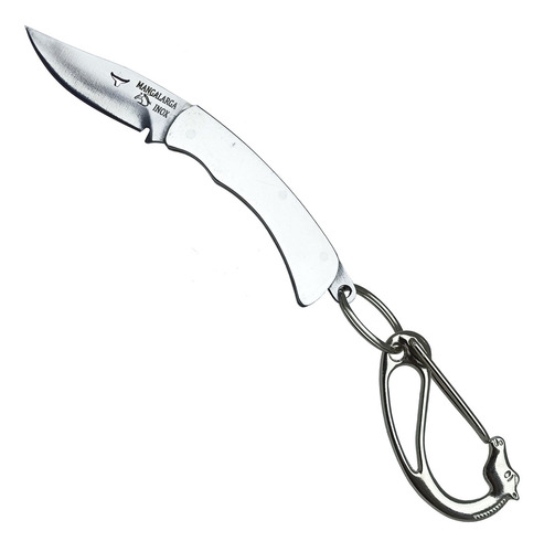 Canivete Chaveiro Inox Pequeno Mini Manual