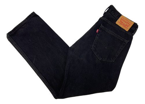 Pantalón Mezclilla Jeans Levis 505 Original Negro