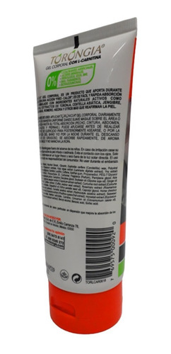 Imagen 3 de 3 de Gel Reductor Y Reafirmante Corporal Con L-carnitina 180gr