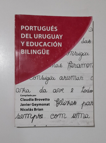  Libro Portugués Del Uruguay Y Educación Bilingue 