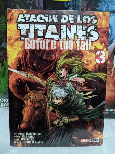 Ataque De Los Titanes: Before The Fall 3. Panini