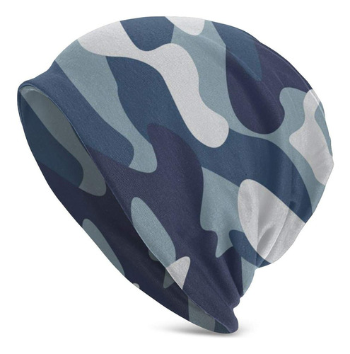 Yishow Gorro Holgado Con Estampado Camuflaje Forestal, Azul