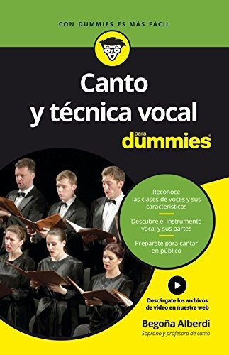 Canto Y Tecnica Vocal Para Dummies - Alberdi De Miguel Begon