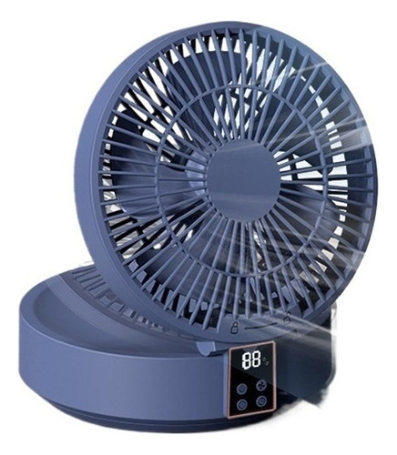 Ventilador De Escritorio Pequeño Ultra Silencioso, Oscilante