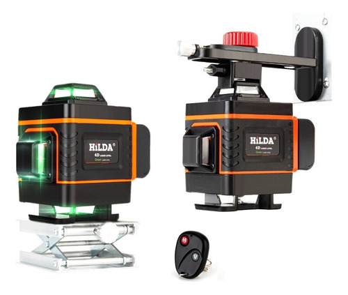 Nivelador Laser 4d 16 Lineas 360° Autonivel Luz Verde Hilda