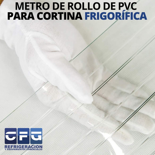 Cortina Pvc Transparente Para Cámaras Frigoríficas!a Medida!